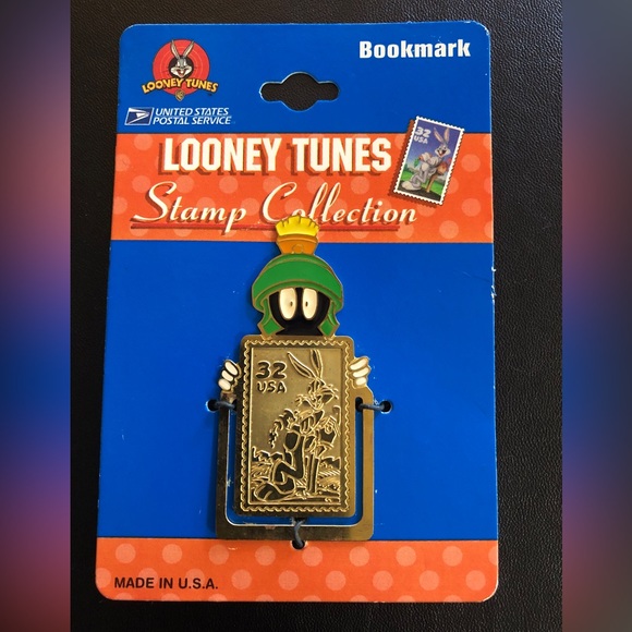 Other | 1997 Looney Tunes Stamp Collection Marvin The Martian Metal And ...